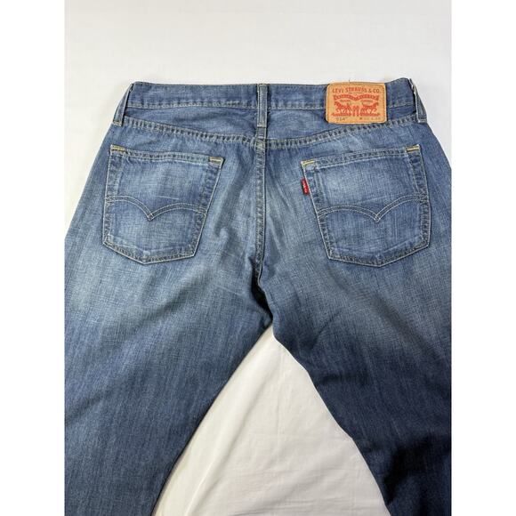 Levis 514 Jeans Mens 30x32Straight Denim Cotton Casual Preppy Workwear Western* - Picture 7 of 10